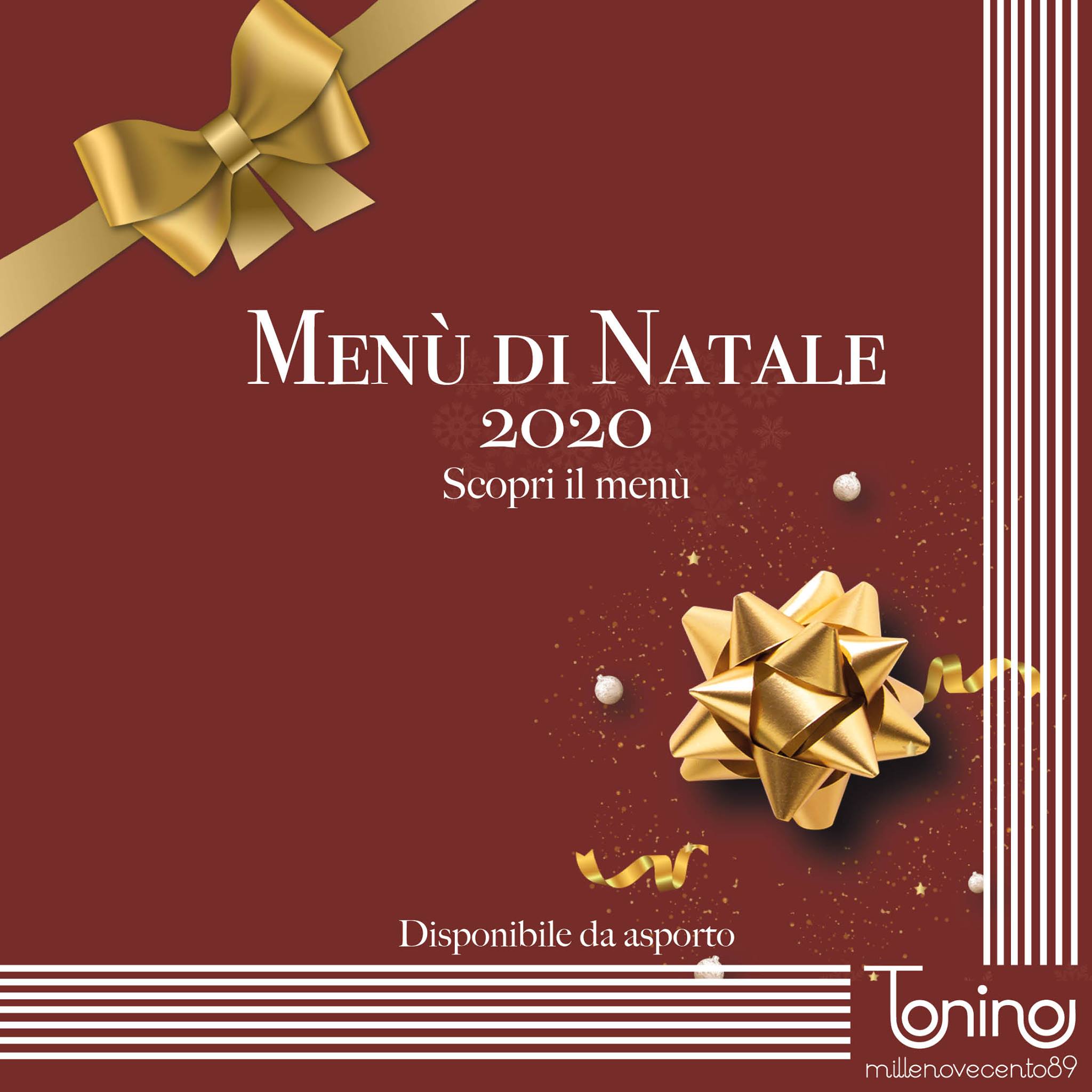 Menù di Natale Ristorante Tonino Recanati